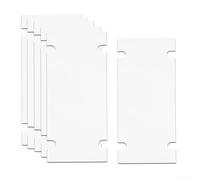 Paquete de 6 soportes de timbre de puerta de doble cara sin taladro, compatibles con timbre de video de batería, almohadillas fuertes para una instalación segura en paredes pintadas,