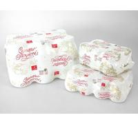 Paquete De 6 Tarros 4 Estaciones Gr 1000 Bormioli Rocco