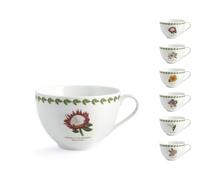 Paquete De 6 Tazas Jumbo De Porcelana, Marca H&H, CC370