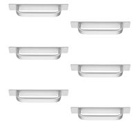 Paquete De 6 Tiradores Armario Sin Perforar Tirador Adhesivo Fuerte Tirador Inoxidable 147 Mm Para Puertas Correderas Cajones Cocina Tiras Y Varillas Resistentes