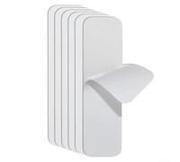 Paquete de 6 tiradores de puerta sin taladrar con cinta adhesiva de doble cara para Blink Battery Video Doorbell, fuerte adherencia sin taladrar, adecuado para paredes y puertas, bricolaje y