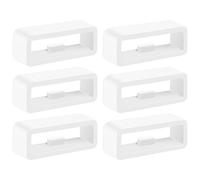 Paquete de 6 trabillas de correa para Garmin Forerunner 965 955 945 935 745 265 255 220 230 235 35 620 630 735XT Band Keeper, correa de reloj de repuesto de silicona