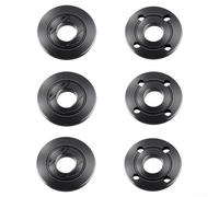 Paquete de 6 tuercas de brida de amoladora angular de 5/8 pulgadas para m14 juego de cambio rápido para discos de corte, piezas de repuesto de bloqueo rápido sin herramientas compatibles con