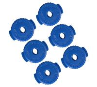 Paquete de 6 tuercas de silicona para tambor de liberación rápida, accesorios de tambor para platillos de percusión, pieza roscada para soportes