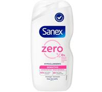 Paquete de 6 unidades - Sanex Gel de ducha Zero% Hipoalergénico - Sensitiv - 400 ml