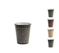 Paquete De 6 Vasitos Ethnic En Stoneware/Gres Colores Asortidos H&H