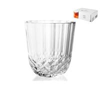 Paquete De 6 Vasos De Agua De Vidrio Marca Pasabahce Modelo Diony 32 Cl