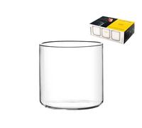 Paquete De 6 Vasos De Borosilicato Multiuso De La Marca Fusion Vino