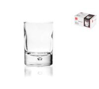 Paquete De 6 Vasos De Vidrio Barglass Shot Cl 05 Transparente Bormioli Rocco