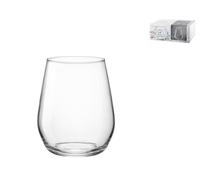 Paquete De 6 Vasos De Vidrio Electra Dof Cl 38 Transparente Bormioli Rocco