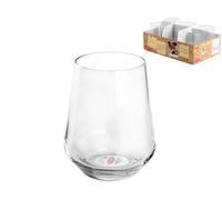Paquete De 6 Vasos De Vidrio Marca Pasabahce Modelo Allegra Con Caja Cl