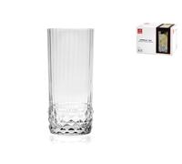 Paquete De 6 Vasos De Vidrio Modelo America ’20 Cooler De La Marca