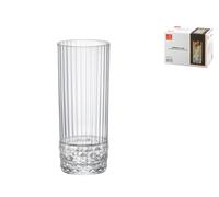 Paquete De 6 Vasos De Vidrio Modelo América ’20 Long Drink De La Marca