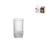 Paquete De 6 Vasos de Vidrio Modelo América ’20 Shot De Marca Rocco
