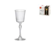 Paquete De 6 Vasos De Vidrio Transparente Modelo América '20 De La Marca