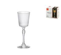 Paquete De 6 Vasos De Vidrio Transparente Modelo América '20 De La Marca