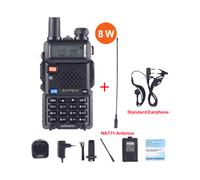 (Paquete de 6) Walkie Talkie UV-5R 8W original UV 5R Estación de radio CB amateur de alta potencia UV5R