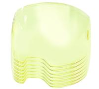 Paquete de 7 lentes frontales ámbar 0700000803, lente visible de 3.94 x 2.36 pulgadas, compatible con lentes ESAB Sentinel A50, no compatible con casco de soldadura ESAB Sentinel A60