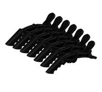 Paquete de 7 pinzas de pelo neutras de doble bisagra para mujer, para peinar el cabello, uso profesional en salones de belleza