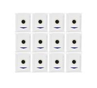 Paquete de 8/12 bolsas for polvo, compatibles con Yeedi M12 Pro+ / M12 Pro Plus / M12 Ultra Plus, accesorio for Robot aspirador piezas(12pcs)