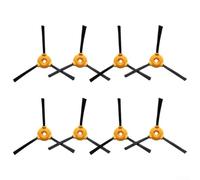 Paquete de 8 accesorios de cepillo lateral, compatibles con robot aspirador Cecotec-Conga M50, juego de repuesto de nailon para una limpieza eficaz de bordes y esquinas