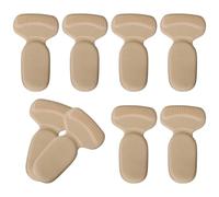 Paquete de 8 agarres de talón en forma de T para mujer, inserciones de espuma viscoelástica para mayor comodidad y apoyo en tacones y tenis
