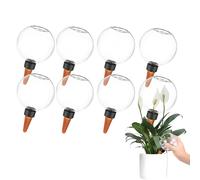 (Paquete de 8) Aodejoy Paquete de 8 Plantas Dispensadoras de Agua, Bolas de Riego, Riego Automático de Plantas, Bola de Riego Autorriego, Gr