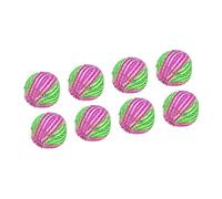 Paquete de 8 artefactos de Pelo pegajosos en Forma de Erizo, removedor de Filtro de Pelo de Gato, Bola mágica para la Colada, Bola de depilación con Rodillo para el hogar