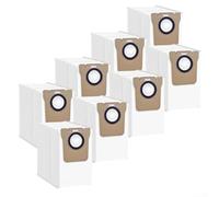 Paquete de 8 bolsas de polvo para robot aspirador Xiaomi H40 OV51 diseñadas para funcionar con sistema de acoplamiento de vacío automático
