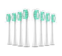 Paquete De 8 Cabezales De Repuesto For Cepillos De Dientes Philips Sonicare Care, Color Blanco.(8pcs Blue)