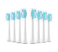 Paquete De 8 Cabezales De Repuesto For Cepillos De Dientes Philips Sonicare Care, Color Blanco.(8pcs Green)