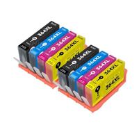 Paquete de 8 Cartuchos de Tinta compatibles con impresoras Serie 364 XL, Incluidas Photosmart 5510 5511 5512 5515 5520 B109a B109d B109n(2SET)