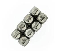 Paquete de 8 cinceles para hacer patrones de joyería, herramientas de tallado de joyas de metal, prácticos kits de cinceles para trabajar el metal