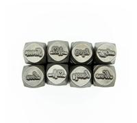 Paquete de 8 cinceles profesionales para tallar joyas, herramienta de yunque de metal para hacer joyas y texturizar equipos de joyería