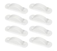 Paquete de 8 cubiertas de seguridad para interruptor de pared para niños para estándar americano para placas de palanca, protección ABS para evitar que los niños pequeños giren accidentalmente en el