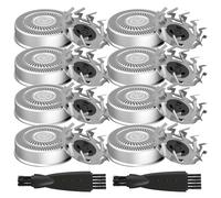Paquete de 8 cuchillas de repuesto para cabezal de afeitadora compatible con afeitadora Skull Shaver Pitbull Gold PRO, Pitbull Platinum PRO, Pitbull Silver PRO, Diamond PRO, afeitadoras de cabeza para