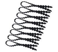 Paquete de 8 diademas elásticas suaves para mujer, cola de caballo, trenza, dulce para niñas, para fiestas deportivas y uso diario, banda elástica para el cabello
