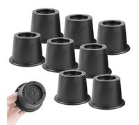 Paquete de 8 elevadores de Muebles, elevadores de Cama de 2.3 Pulgadas, Extensores de Patas de Mesa, elevadores de sofá Resistentes, Bloques de elevación de Muebles Que soportan hasta 1.3 Libras para