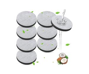 Paquete de 8 Filtros de Agua de Disco Micro-Tipo para Botellas y Garrafas con Filtro de Agua para Fill & Go. los Discos Filtrantes Reducen las