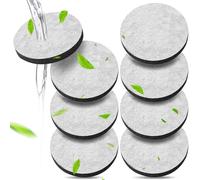 Paquete de 8 filtros de agua para botellas de filtro de agua Brita Fill & Go, educe el Cloro, Micropartículas, otras sustancias que alteran el sabor en el agua