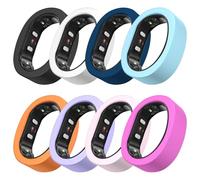 Paquete de 8 fundas de silicona para Ringconn Gen 2/2 Air, antiarañazos, a prueba de golpes, protector de anillo elástico compatible con Ringconn Gen 2/2 Air, accesorios de entrenamiento para hombres