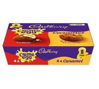 Paquete de 8 paquetes de 8 huevos de crema y caramelo, 320 g (paquete de 4) "Indulgence in every bite, a moment of pure decadence" Especial para Pascua