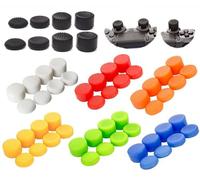 Paquete de 8 piezas de mandos analógicos Gamepad elevado antideslizantes para pulgar, palillos de pulgar, tapa para palancas de mando para PS4, PS3, Switch Pro, Xbox One, Xbox 360, Wii U, controlador