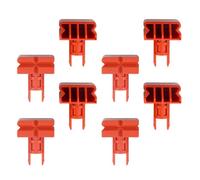 Paquete de 8 pinzas giratorias Workmate 79-010-4 807530-02, ganchos de mango giratorio, organizadores de herramientas para montar en la pared, pinzas de agarre Workmate