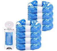 Paquete de 8 Recambios para Cubo de Pañales Compatible con Tommee Tippee Angelcare Foppapedretti LitterLocker y Más, Material EVOH de Alta Barrera, Antiolores, Fácil Instalación -Azul