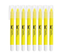 Paquete de 8 resaltadores b blicos en gel que no sangran de Mr. Pen, color amarillo