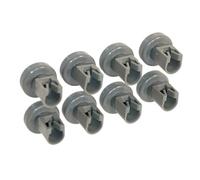 Paquete De 8 Ruedas For Cesta De Lavavajillas, Compatibles Con AEG, Favorit, Privileg Y Zanussi. Accesorios For Kit De Lavavajillas.