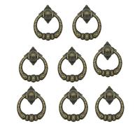 Paquete de 8 tiradores clásicos de metal vintage para cajones, elegantes accesorios para muebles del hogar