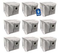 Paquete de 9 bolsas de polvo de repuesto compatibles con aspiradora ECOVACS DEEBOT X11 OmniCyclone/X11 Pro Omni /X11/X11 Pro, bolsas de colección desechables de gran capacidad