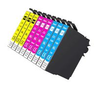 Paquete de 9 cartuchos de tinta T1295XL de repuesto para Epson T1291 T1292 T1293 T1294 T1295 compatibles con Stylus SX-435W SX-235W WF-3520 WF-3540 WF-7515 WF-7525 SX425 W SX4455 W SX525WD BX305FW